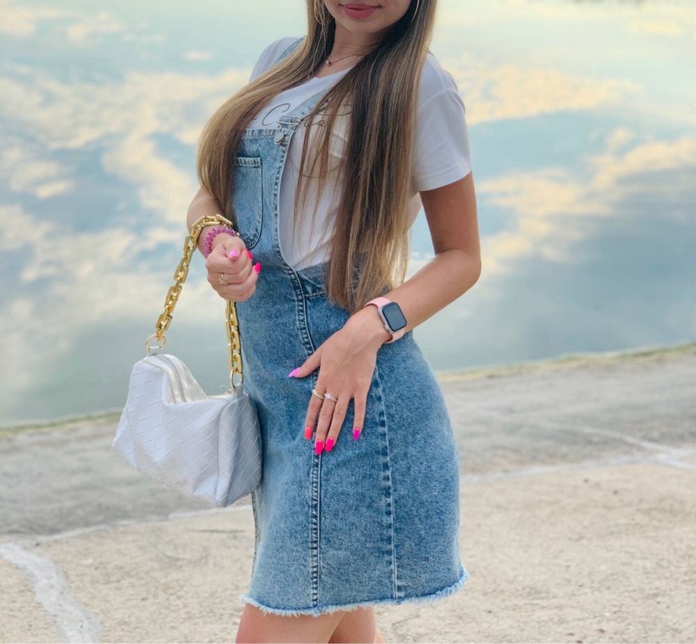 Джинсовый комбенизон