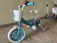 Bicicleta criança Frozen c/ rodas