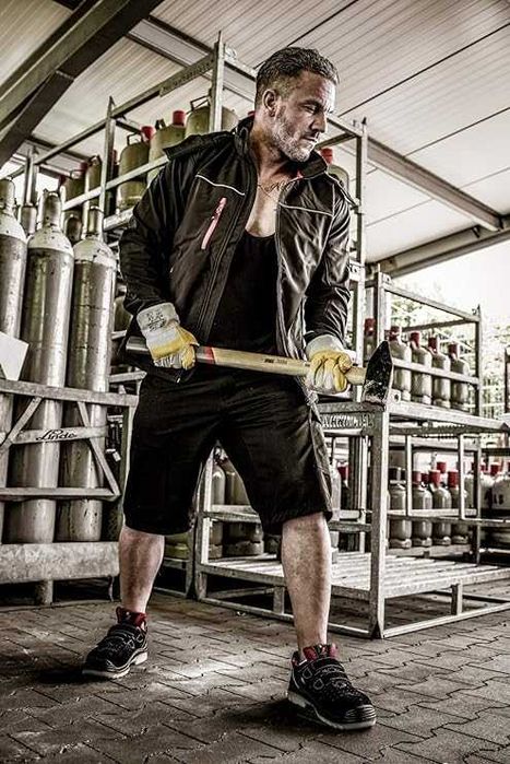 Nowe męskie krótkie spodenki robocze /odzież robocza NITRAS!S 42/ 2084