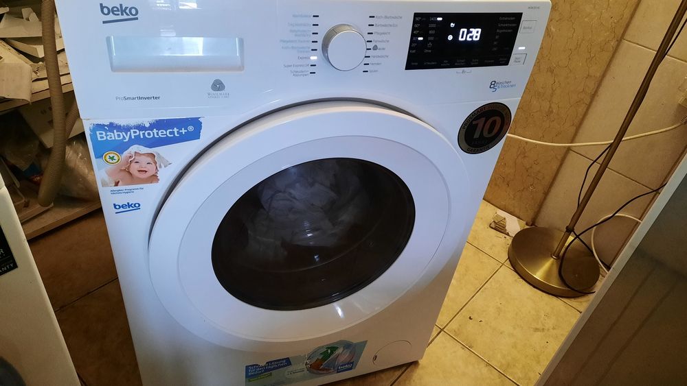 Pralka 8 kg z suszarką gwarancja
