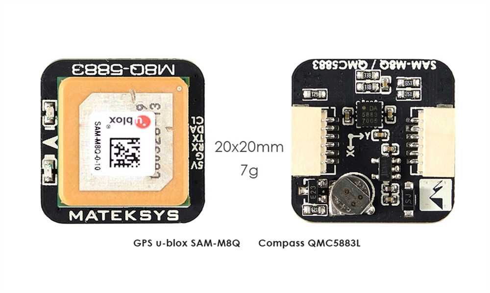 GPS Matek m10q Ublock