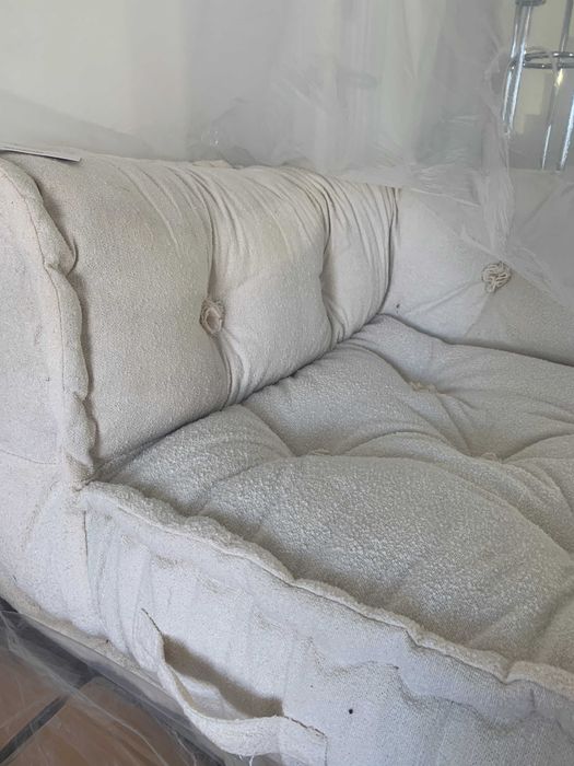 NOVO/NEW- SEM USAR- Sofá modular de canto de 5 peças