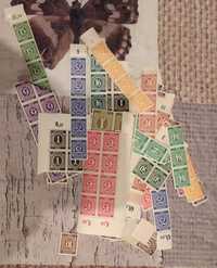 Zestaw starych znaczków niemieckich niestemplowanych z klejem, 300 szt