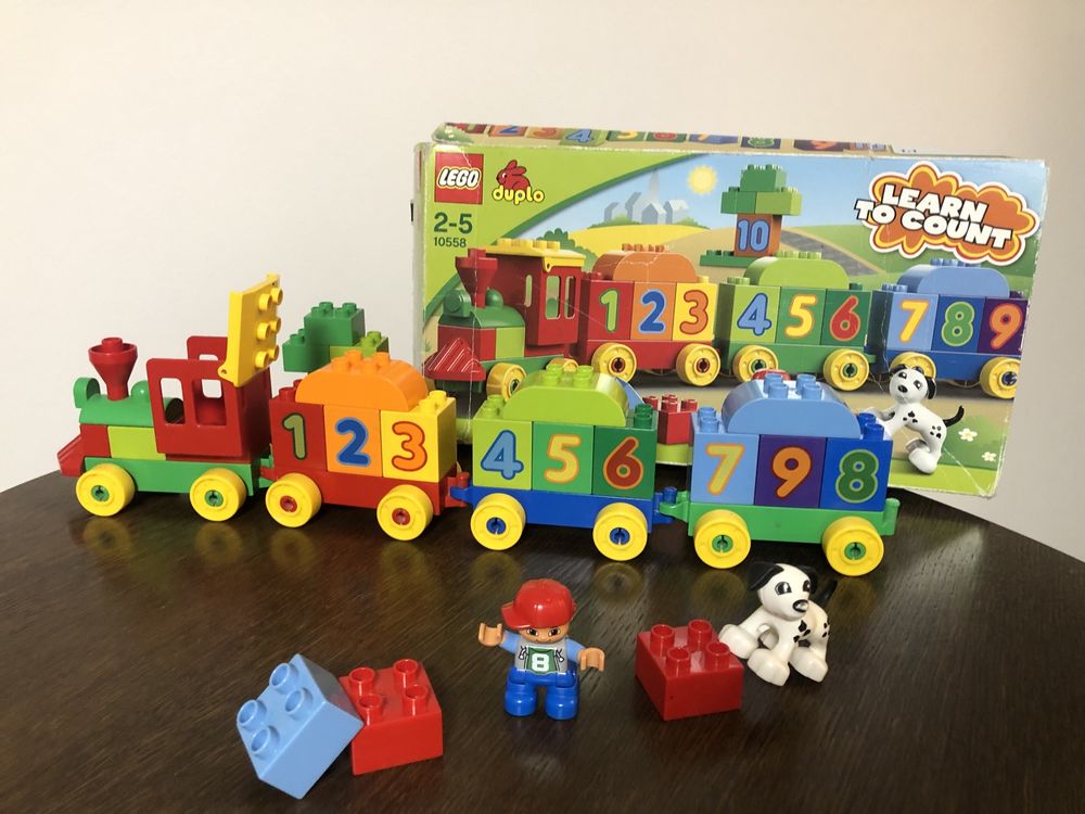 Lego duplo 10558 pociąg z cyferkami