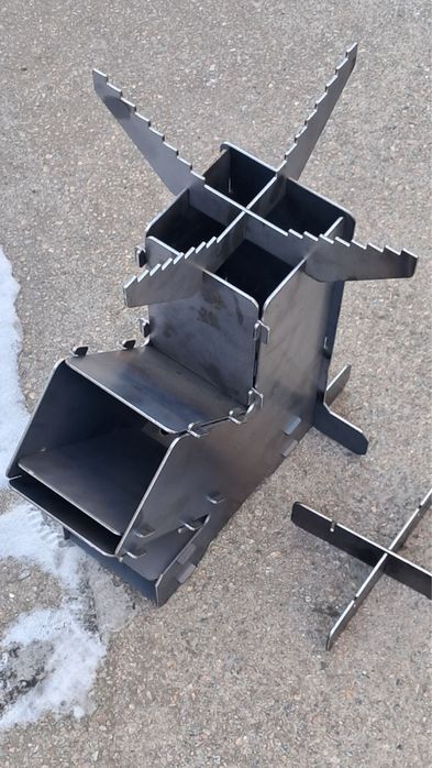 Турбопічь конструктор, буржуйка