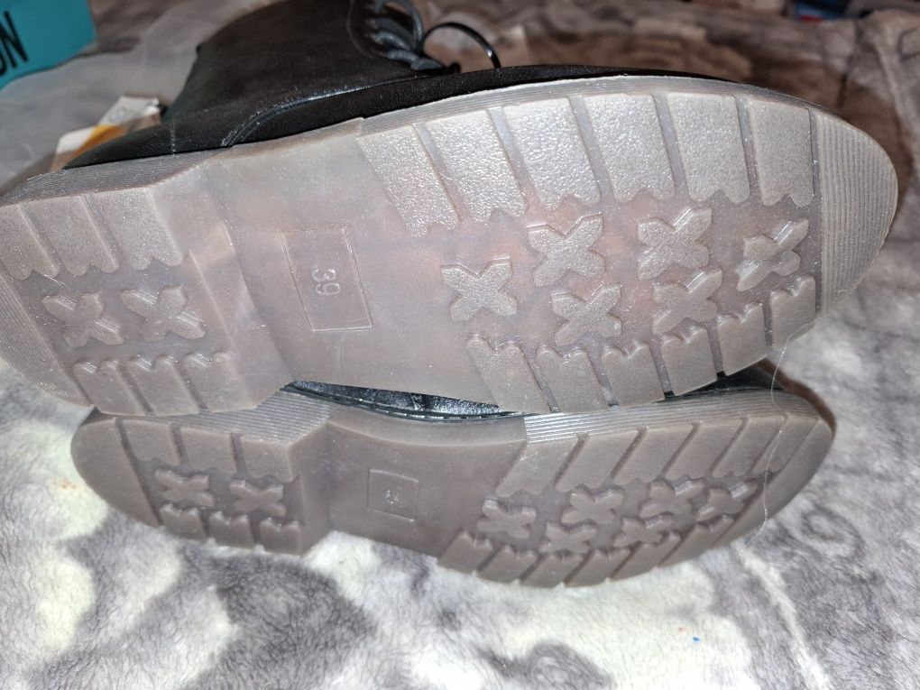Buty damskie botki Ala Martensy Glany rozm 39