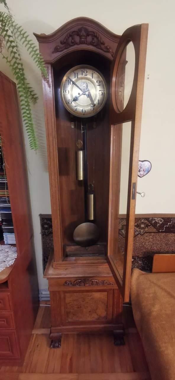Антикварний підлоговий годинник "Gustav Becker" 1920р.(Напольные часы)