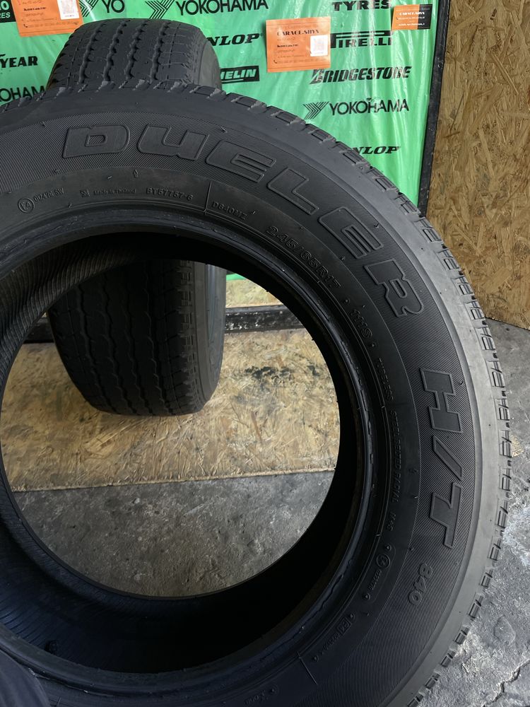 245/65 R17 -111S- Bridgestone Dueler H/T 840 (Шини б/в літо з Європи)