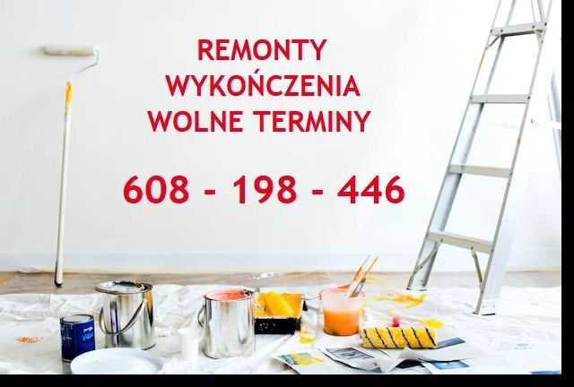 Remonty malowanie elektryka hydraulika gładzie glazura terakota panele