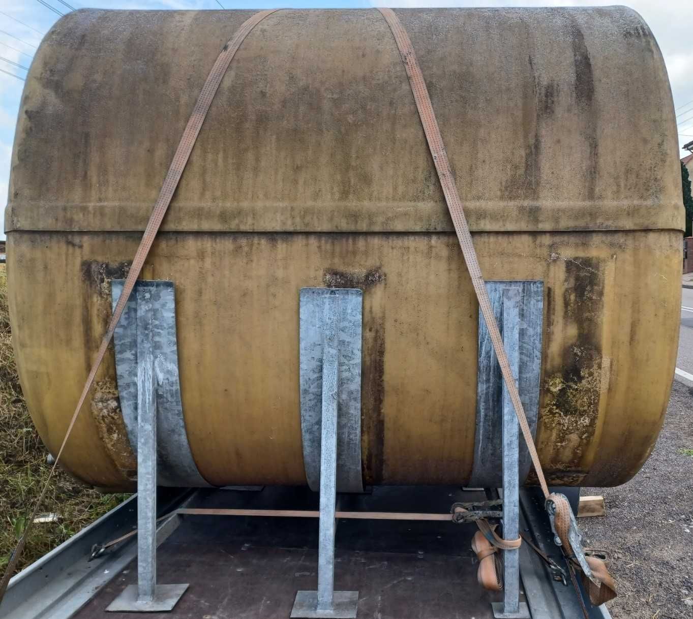 Zbiornik włókno szklane 5000 na wodę pitną użytkową deszczówkę szambo