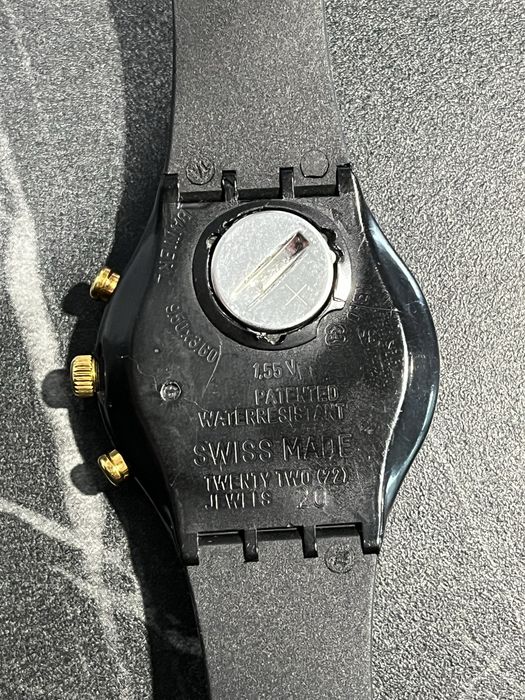 1991 AG Vintage Swatch Chronograph 22 Jewels