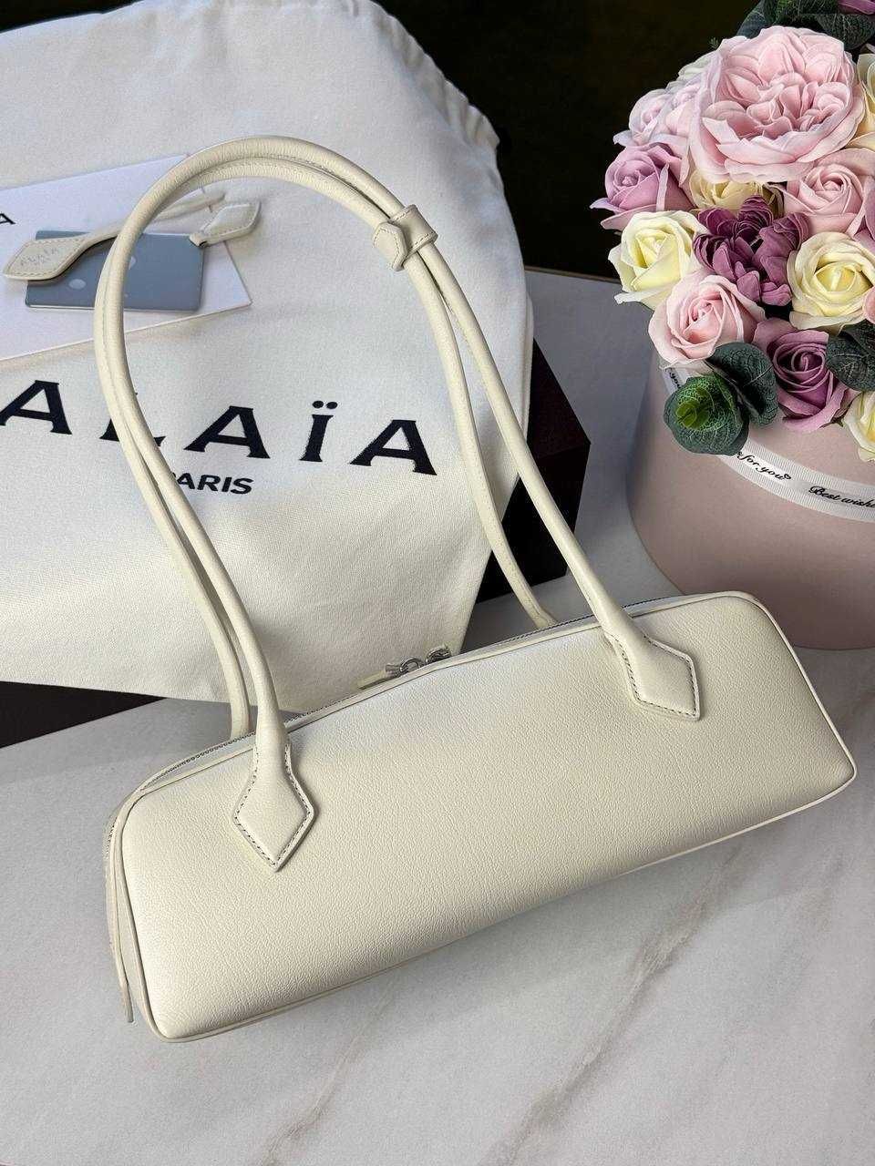 Alaïa Le Teckel сумка жіноча алая alaia