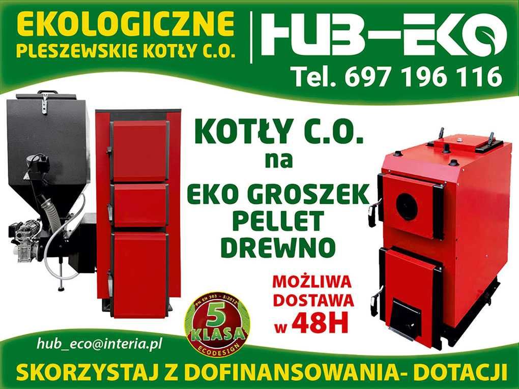 Kocioł piec z podajnikiem 5 klasa na pellet pelet 15 kw 12,19,24KW