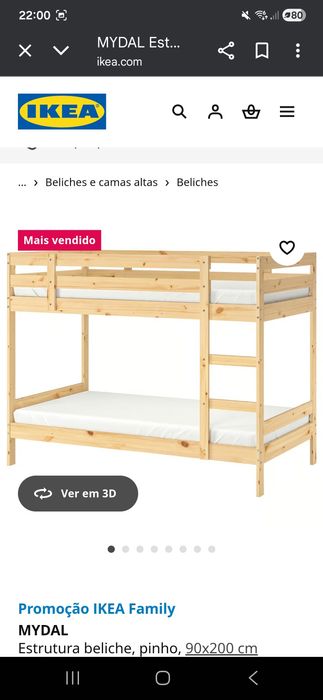 Beliche IKEA Mydal
