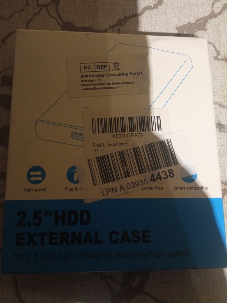 Kieszeń dysku 2,5 HDD sata