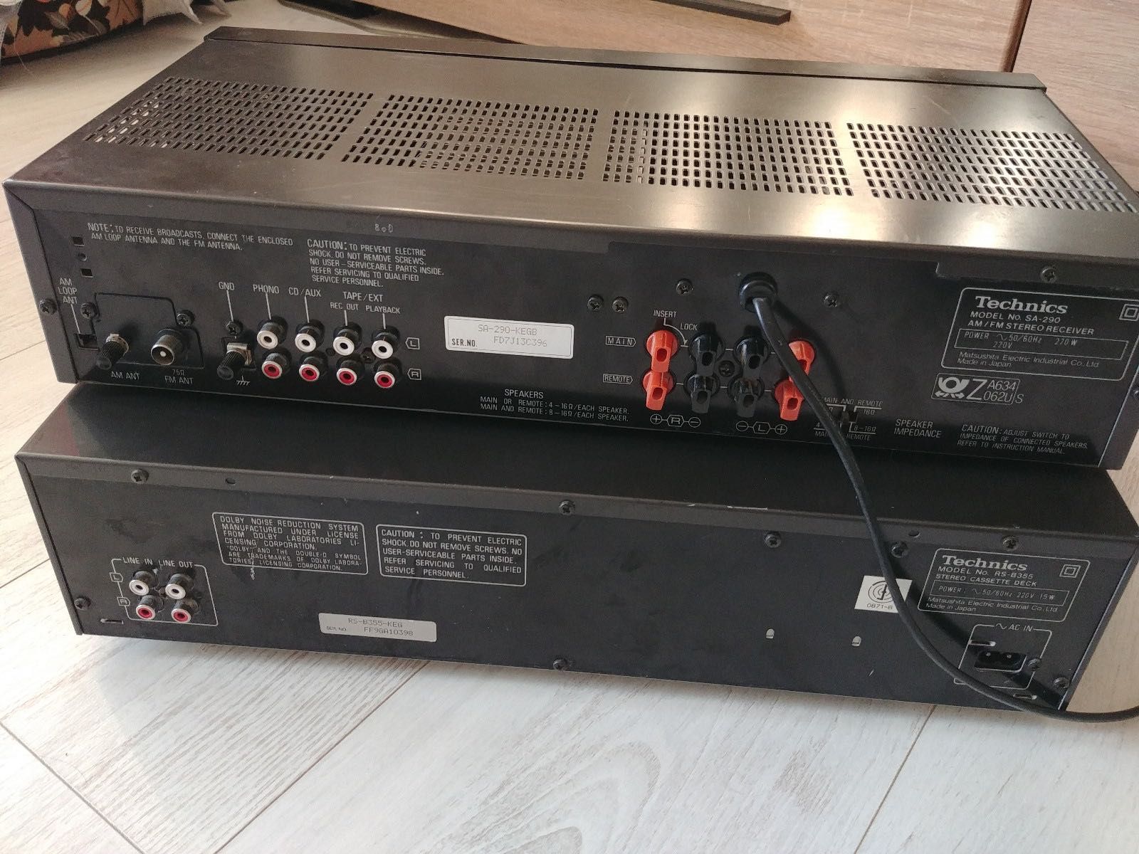 Technics SA-290 i RS-B355