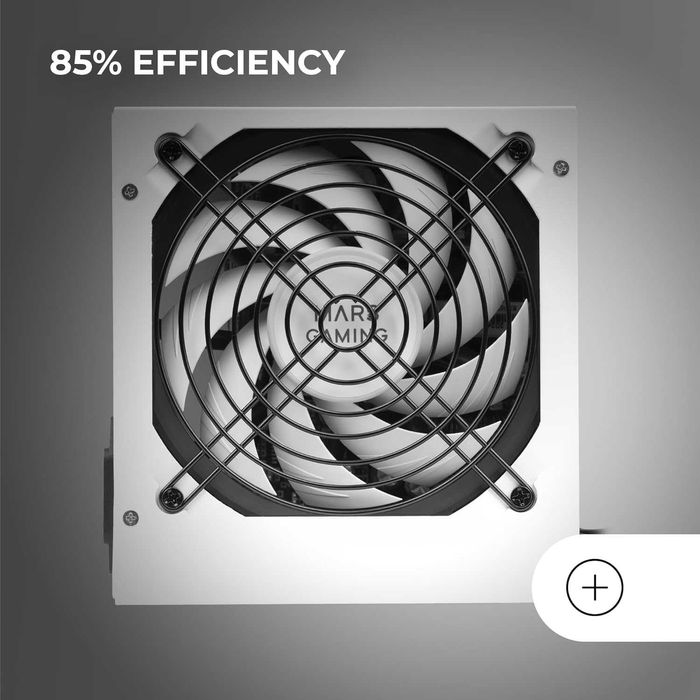Zasilacz PC ATX 550W Mars Gaming MPIII550 Sprawność 85%