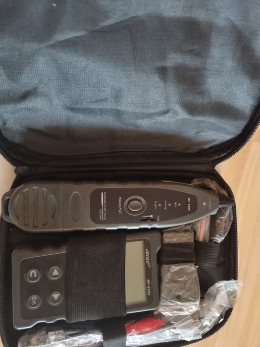 Мережевий Тестер кабельний Noyafa RJ-45, RJ-12, RJ-11 + PoE + with ton
