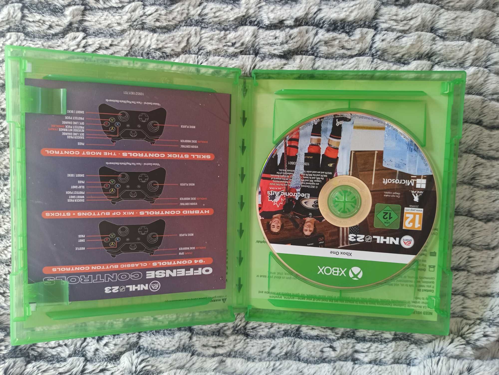 XBOX ONE gra NHL 23 wersja pudełkowa igła