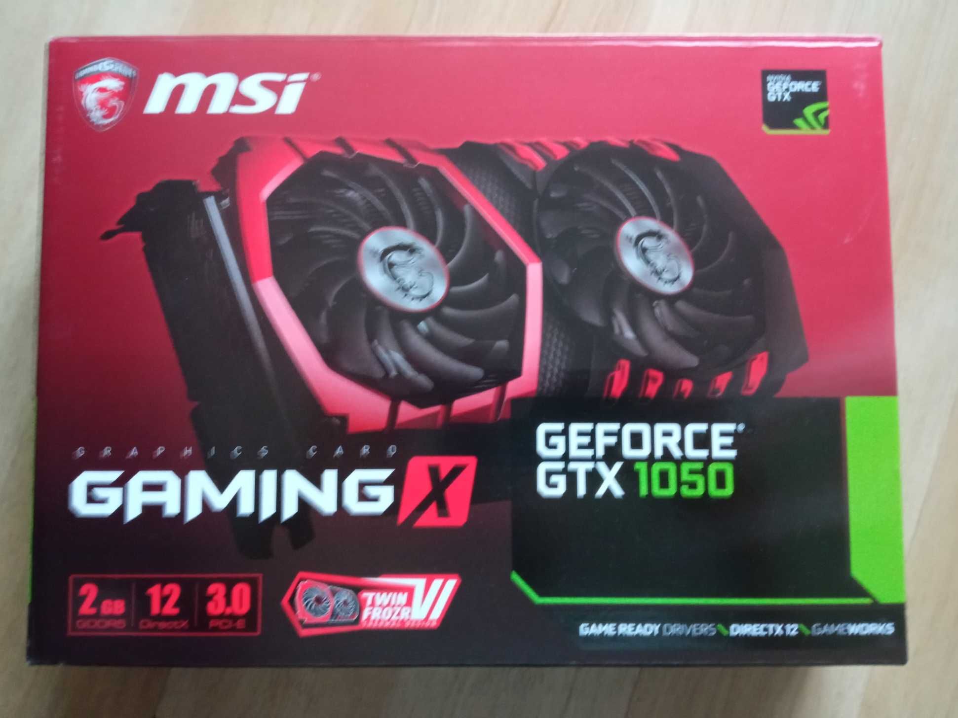 MSI GeForce GTX 1050 Gaming X 2G