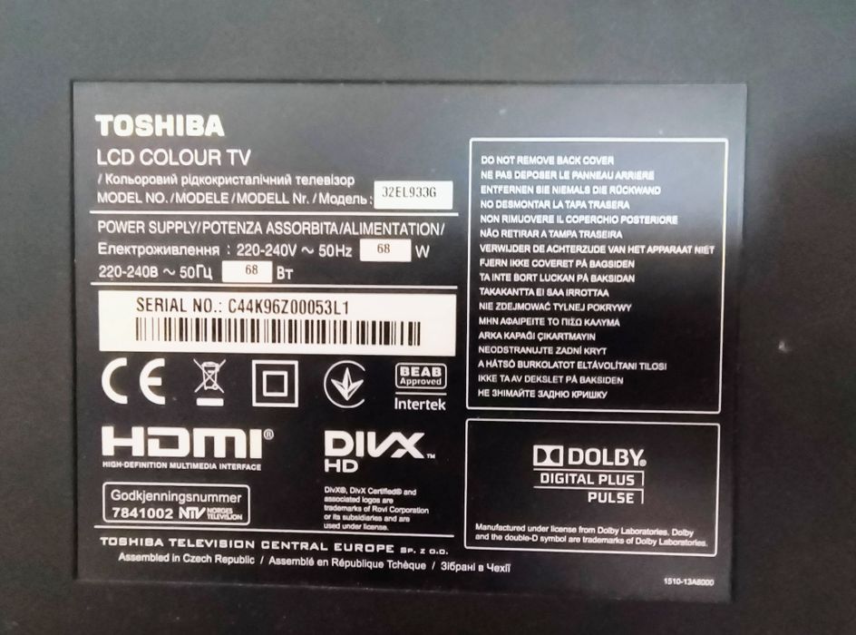 Tv Toshiba LCD 32