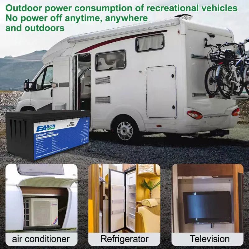 LiFePO4 EASUN BMS Акумулятор 24V / 25,6V 100Ah 2560Wh В НАЯВНОСТІ !