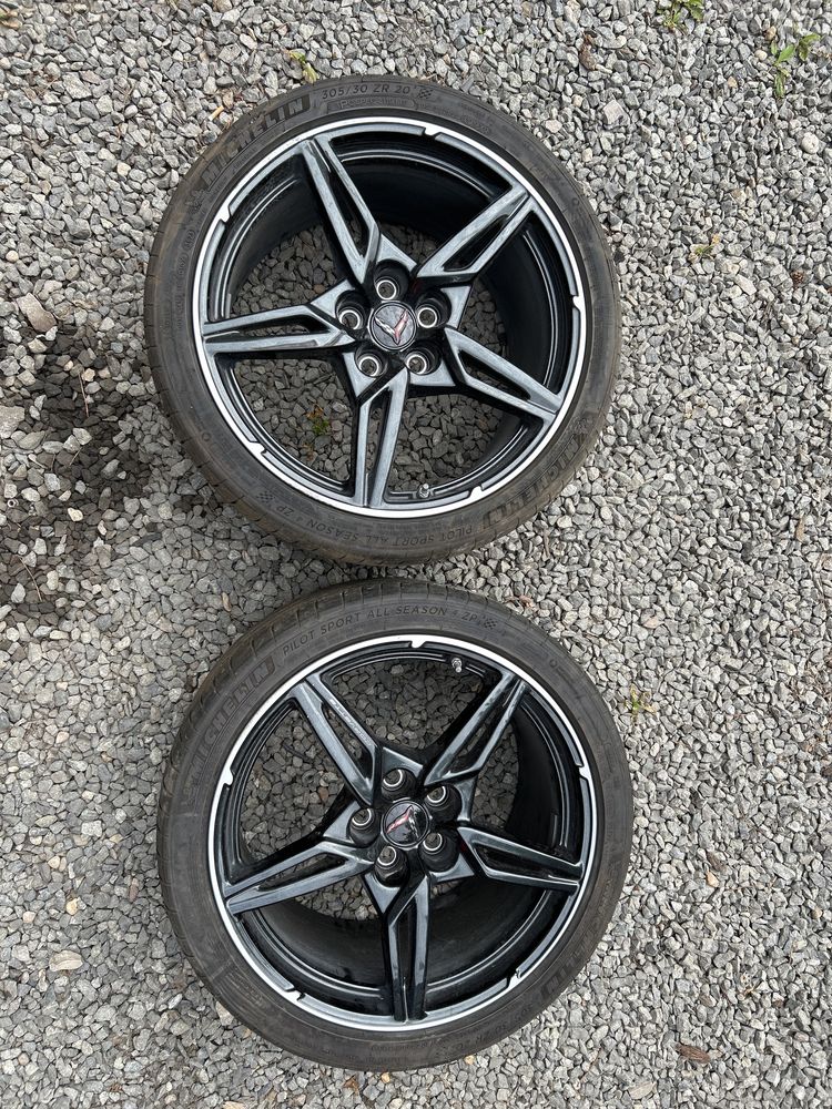 Chevrolet corvette c8 felgi koła felga 20 cali 11j oryginał