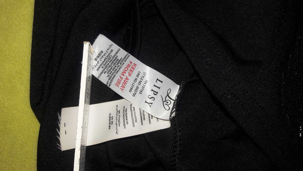 Sukienka czarna Kardashian for Lipsy, rozm. 34