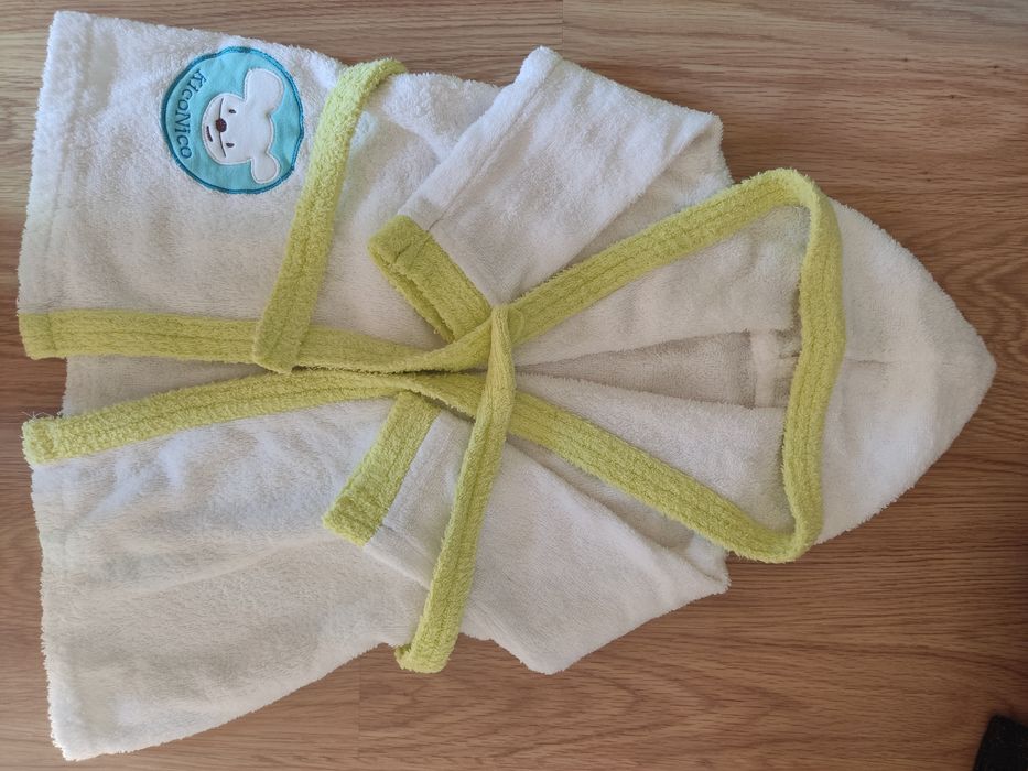 Roupao de bebé turco