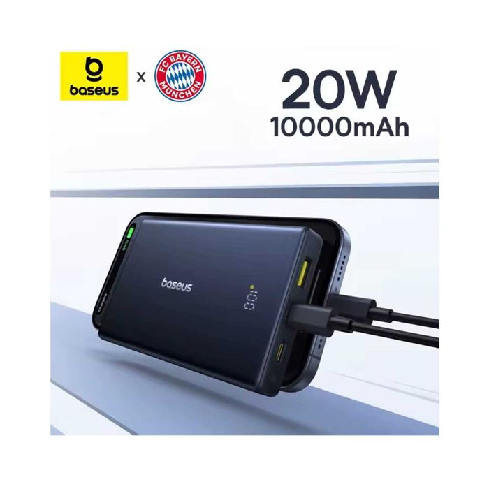 Повербанк [10000mAh/20W] BASEUS PicoGo FC BAYERN MUNCHEN Edition