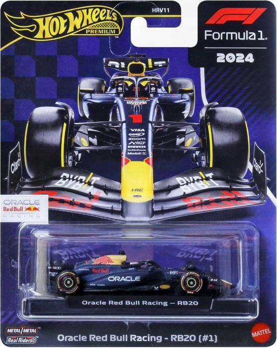 Hot Wheels Premium F1 ORACLE RED BULL RACING - RB20 Verstappen Nowy