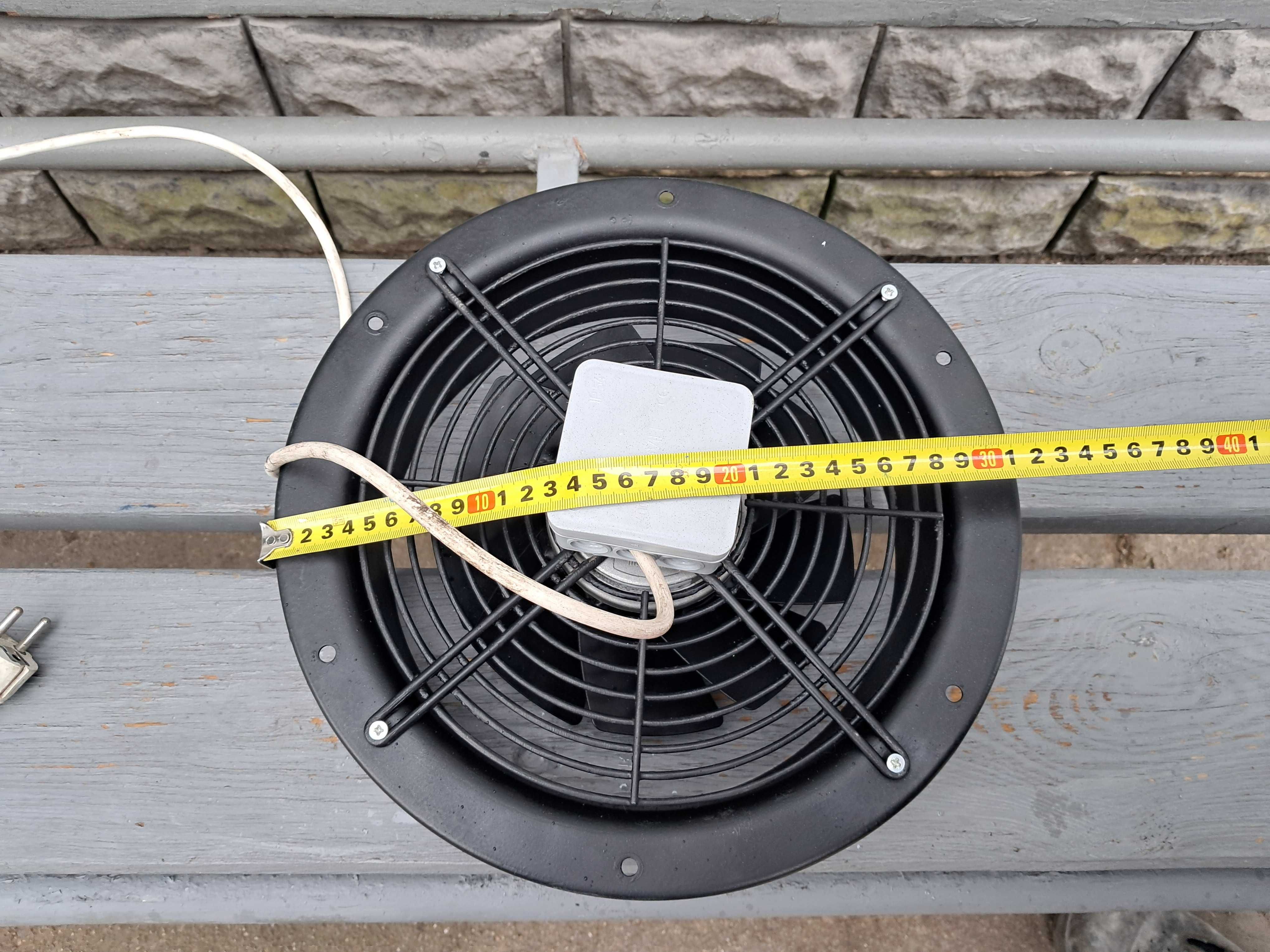 Wentylator przemysłowy ścienny 220v,230v 1-fazowy.Wysyłka