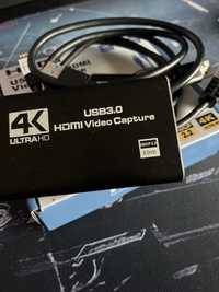 Placa externa de captura de video 4k HDMI