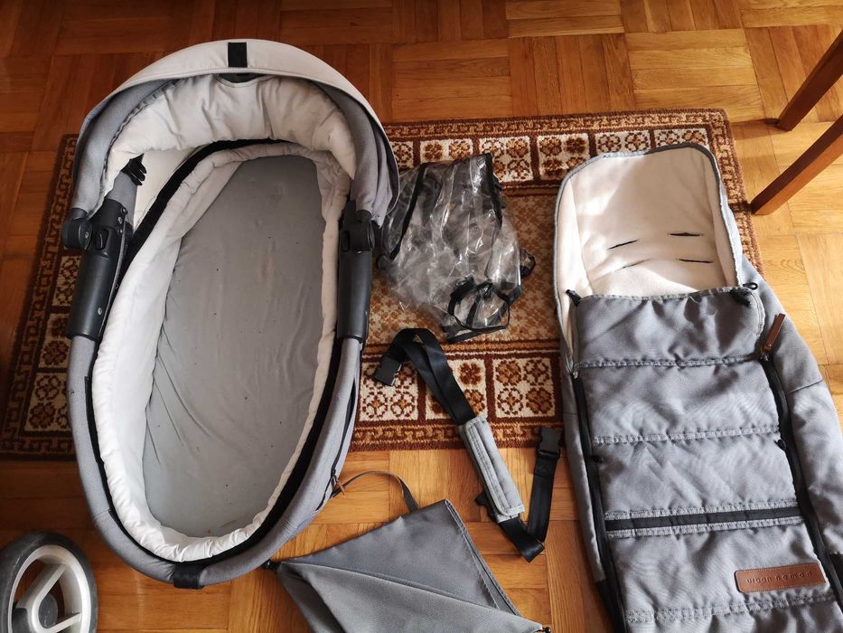 Wózek Mutsy 2w1 Urban Nomad Evo - duży zestaw
