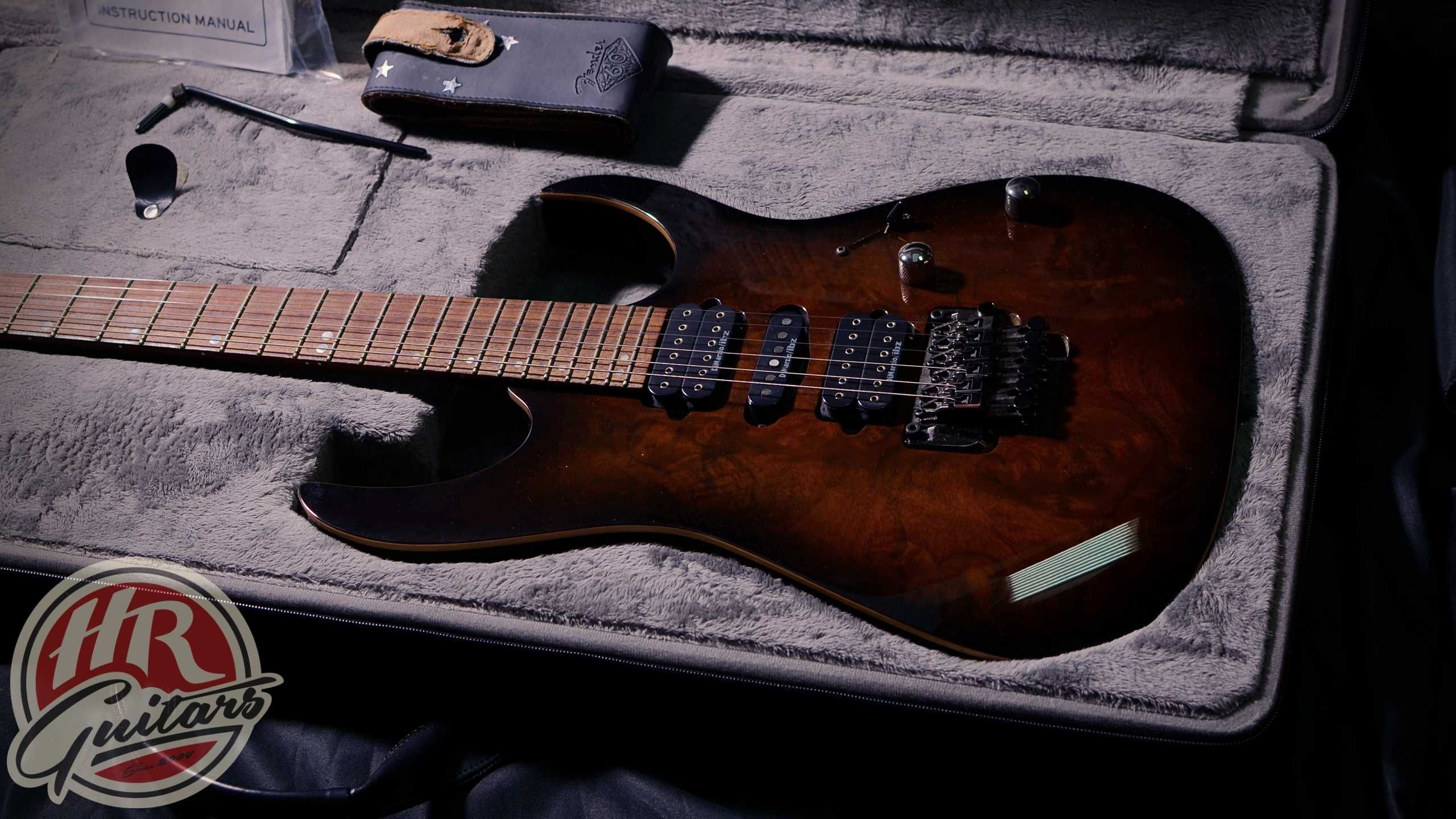 IBANEZ PREMIUM RG970WBWZ-WLB w kolorze Walnut Burst, 2013 rok