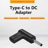 Переходник Type-C/DC 19v  100w, HP, Dell для зарядки от powerbank