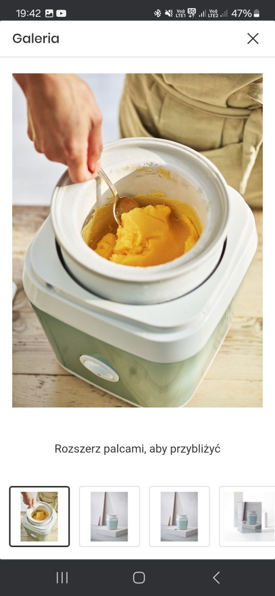 Maszynka do lodów i sorbetów CUISINART