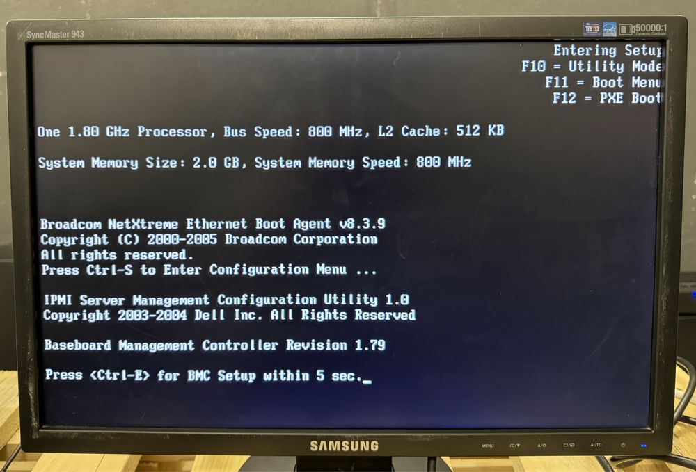 Servidor Dell 1U - 160gb