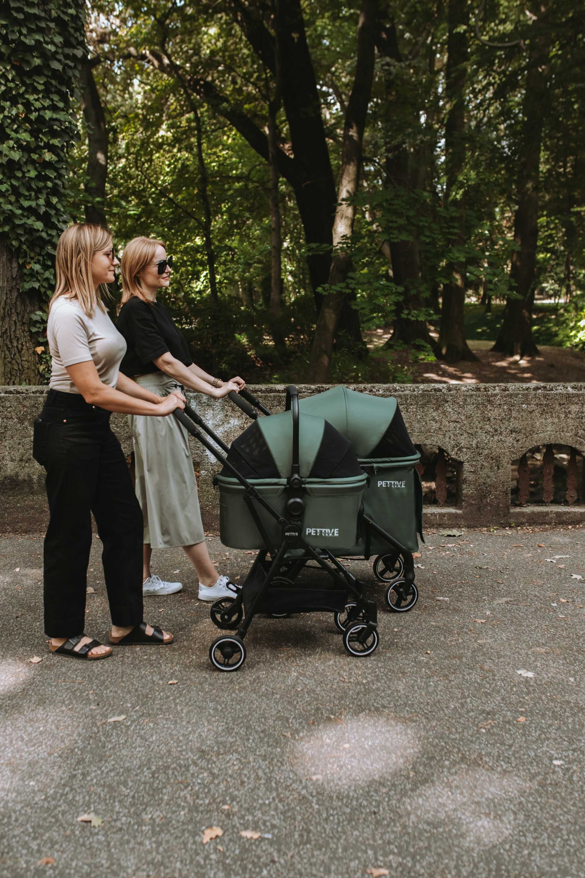 Wózek dla psa do 15 kg transporter dla kota, fotelik samochodowyISOFIX
