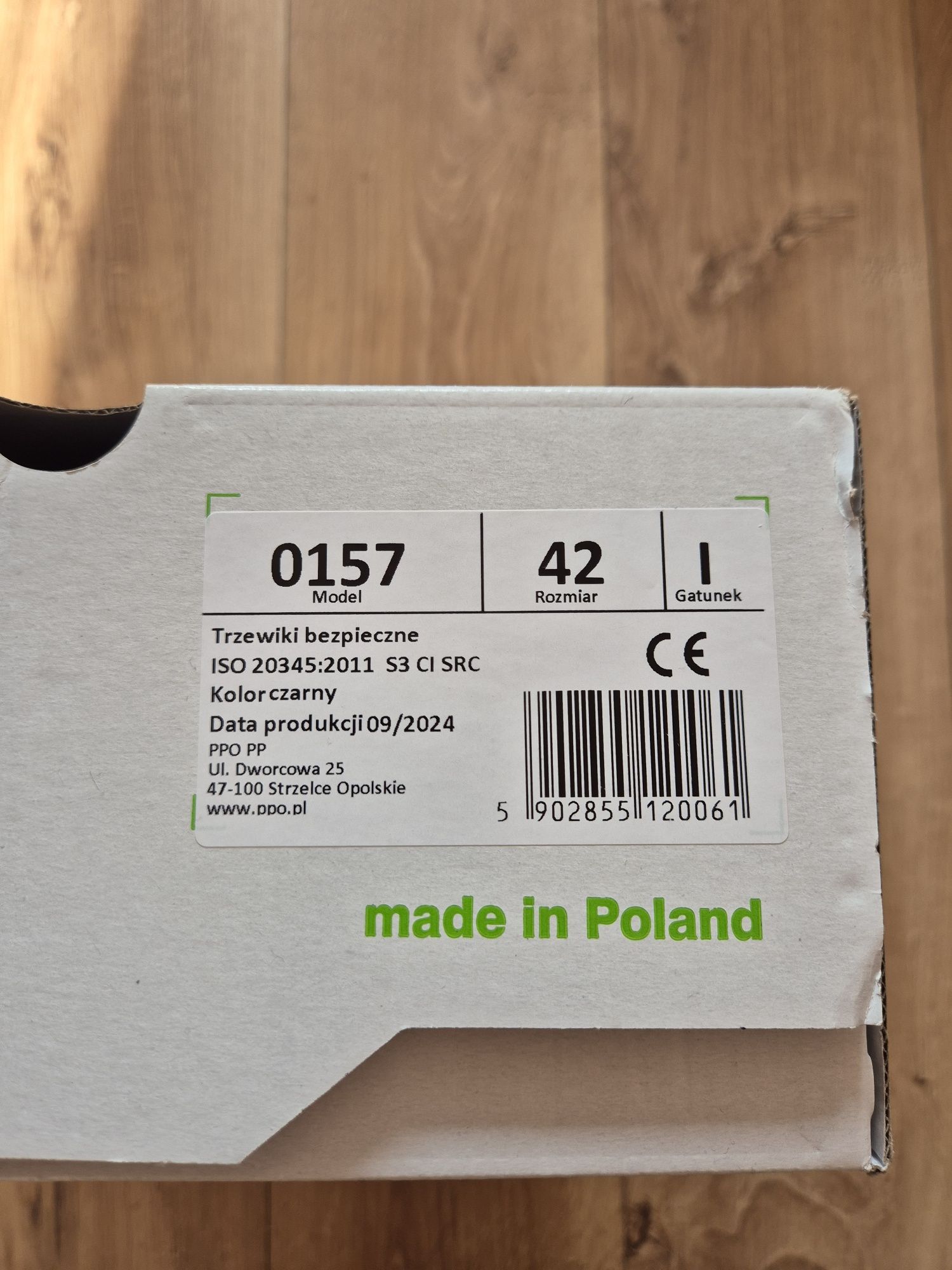 Buty Robocze PPO S3 CI SRC czarne