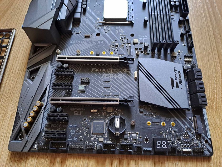 Fatal1ty X470 Gaming K4 + Процесор AMD Ryzen 5 3500X 3.6 GHz 32 MB