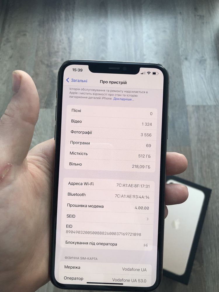 Продаю iphone 11 pro max 512gb gold neverlock