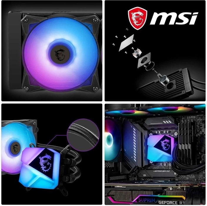 Water Cooler CPU MSI MAG CoreLiquid C280