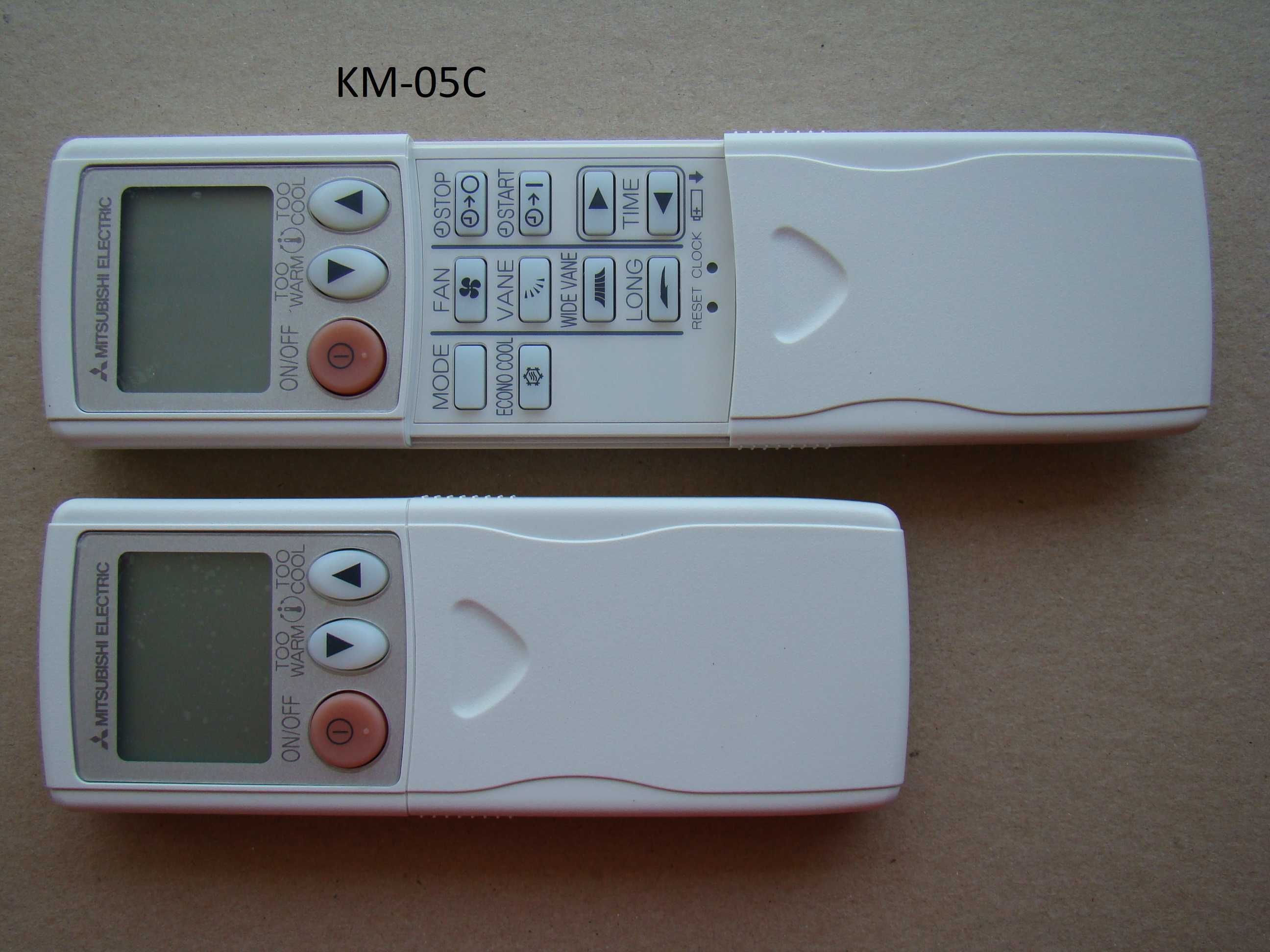 Пульт ДУ кондиціонера MITSUBISHI ELECTRIC KM05C та KM05B