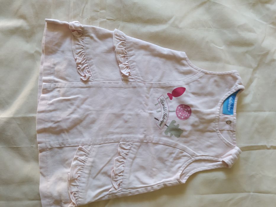 Sukienki niemowlęce paczka 6 sztuk, r. 62-80