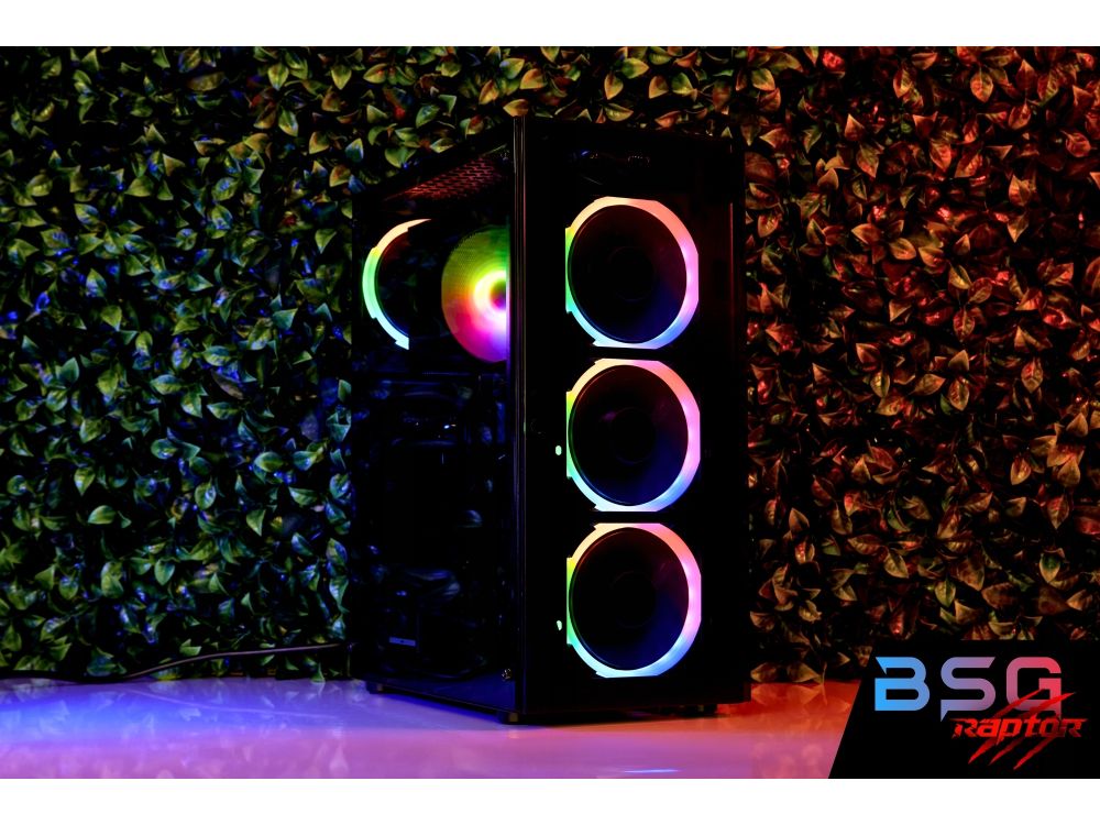 Komputer stacjonarny BSG Raptor Ryzen 5 16GB/512SSD RX7600 Win11Pro