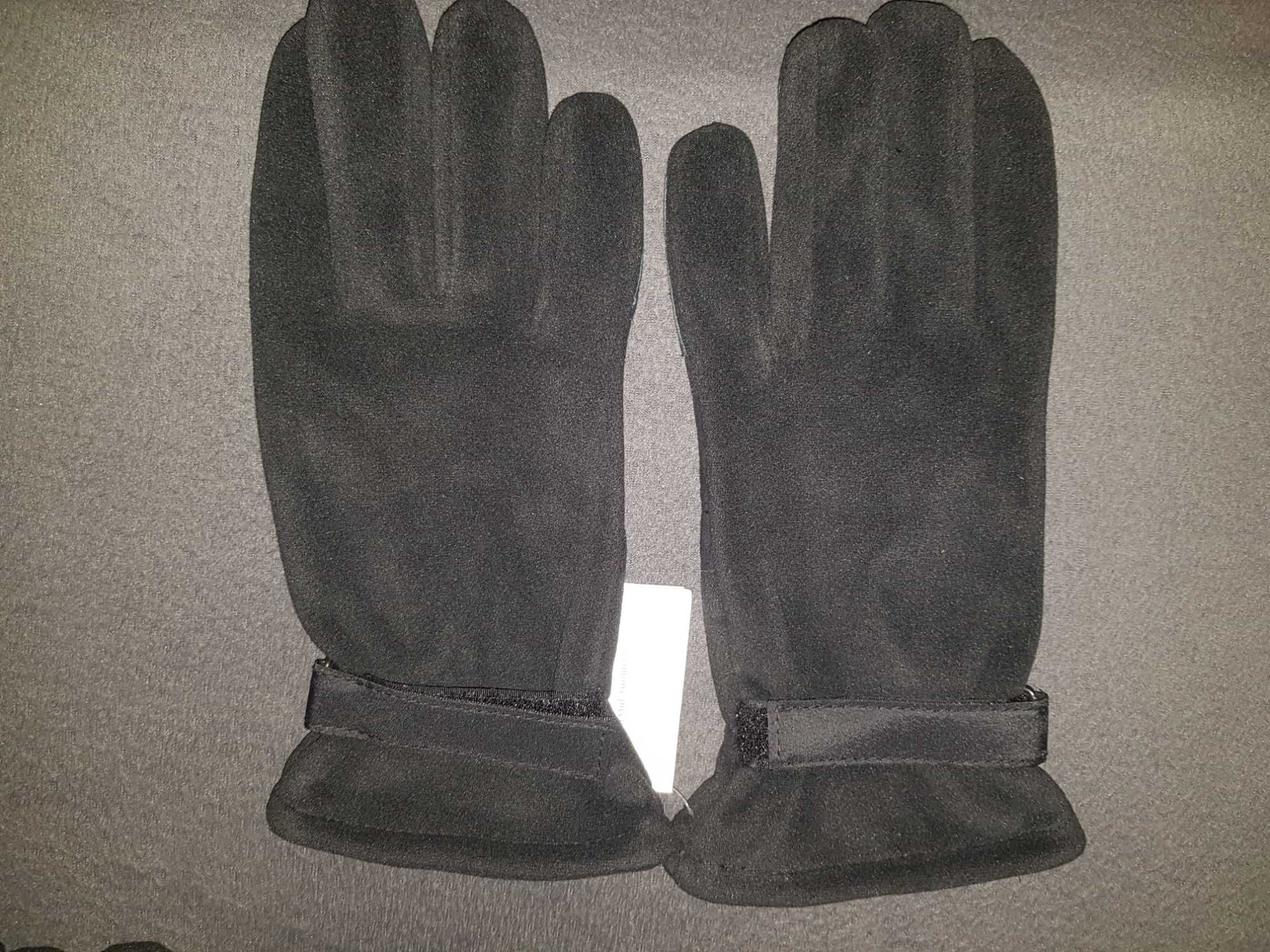 Nowe rękawiczki zimowe pięciopalcowe wz 615/MON roz 24 kolor czarny