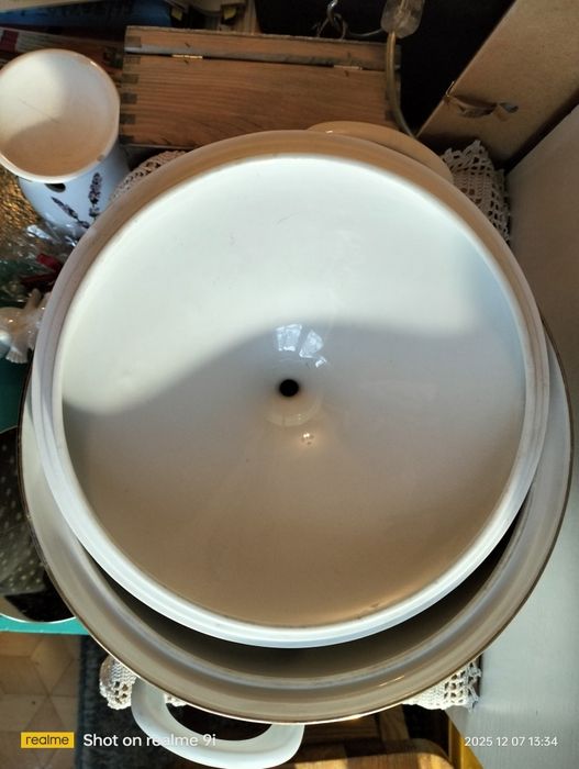 Waza na zupę, Bohemian; vintage; wymiary : 27 x 19cm