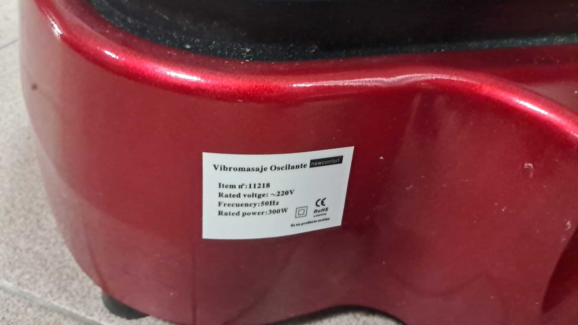 Máquina de vibromassagem oscilante newconfort