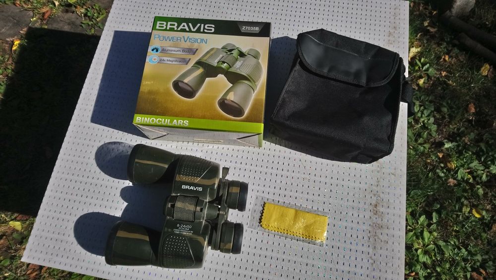 Бинокль BRAVIS 8-24x50 в хорошем состоянии